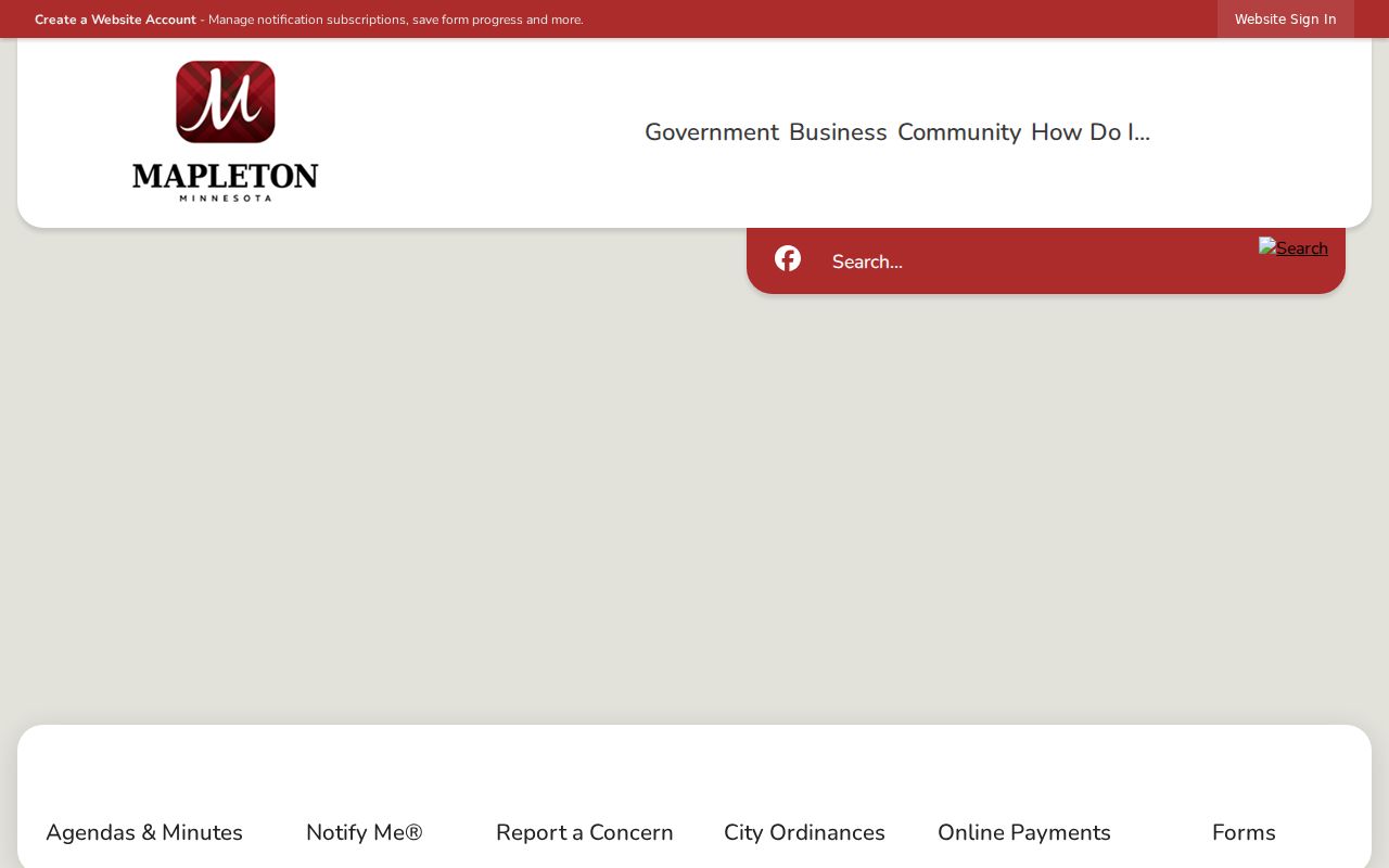 Mapleton official city hall contact page used for Mapleton warrant records questions